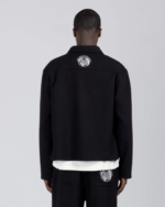 All Over LA Fleece Coaches Jacket Midnight Blue (13)