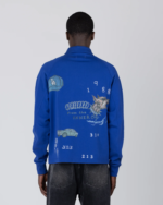 All Over LA Fleece Coaches Jacket Midnight Blue (6)