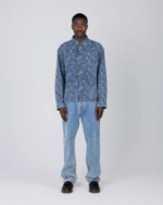 Floral Utility Jacket Light Indigo (3)