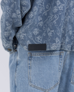 Floral Utility Jacket Light Indigo (4)