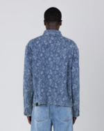 Floral Utility Jacket Light Indigo (6)