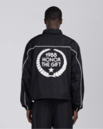 Honeycomb Ripstop Track Jacket Black (4)