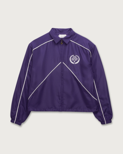 Honeycomb Ripstop Track Jacket Purple (1)