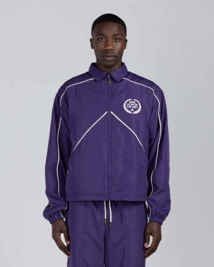 Honeycomb Ripstop Track Jacket Purple