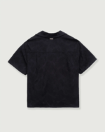 Novelty Floral Camp Shirt Black (4)