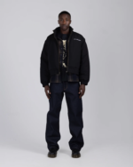 Script Puffer Jacket Black (3)