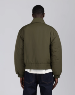 Script Puffer Jacket Olive (2)