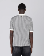 Striped Knit Polo Bone (4)