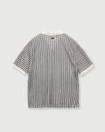 Striped Knit Polo Bone (5)