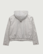 Twill Hooded Jacket Stone (4)